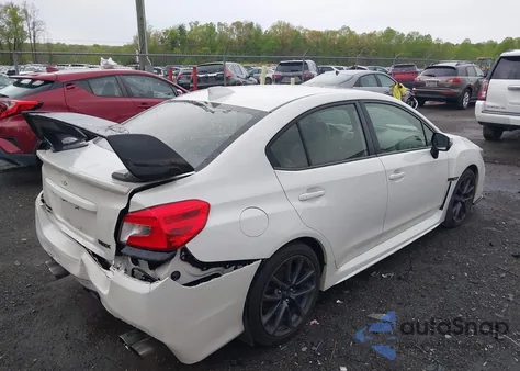 2018 Subaru Wrx Limited из США, поврежденный, VIN JF1VA1L60J8801626